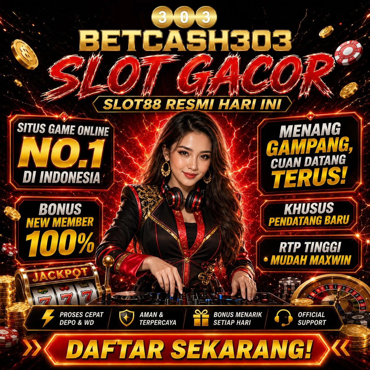 BETCASH303 Situs Gacor Resmi 2026