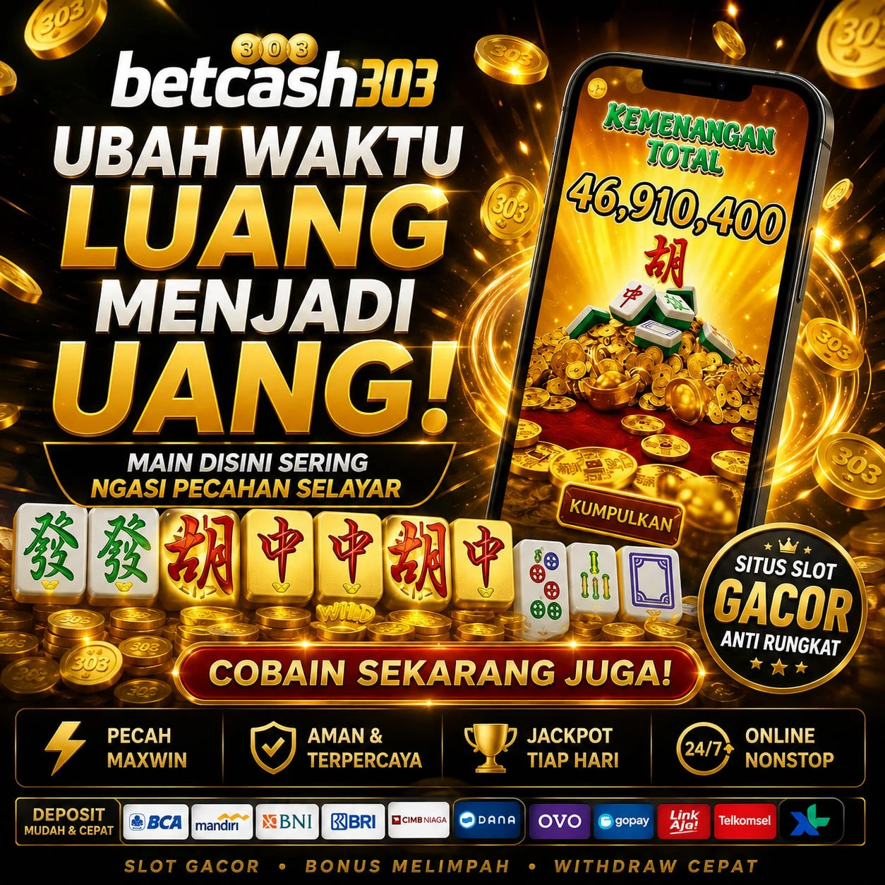 BETCASH303 - Pusat Game Gacor Hari Ini Kemenangan Melimpah!
