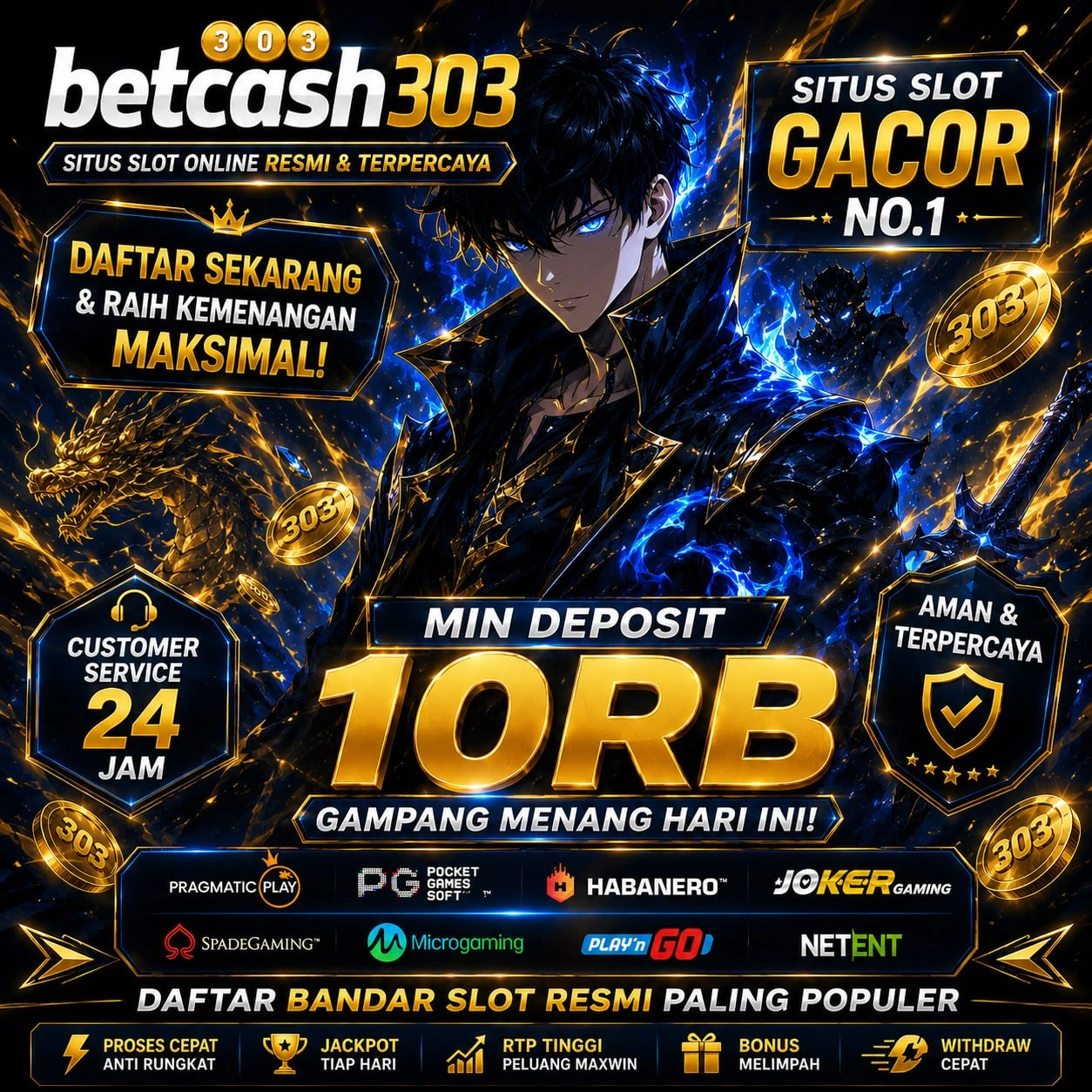 BETCASH303 - Official Link Gacor Tanpa Zonk SLOT88 Auto Maxwin